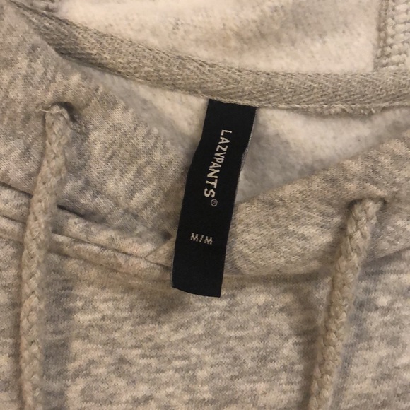 lazy pants grey pullover sweater - Picture 3 of 3